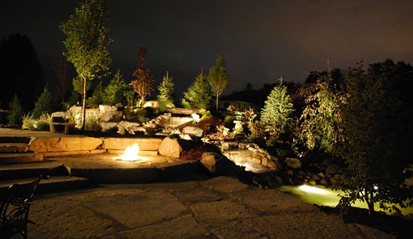 Luke Landscape Company - Haslett, MI. Landscape lighting