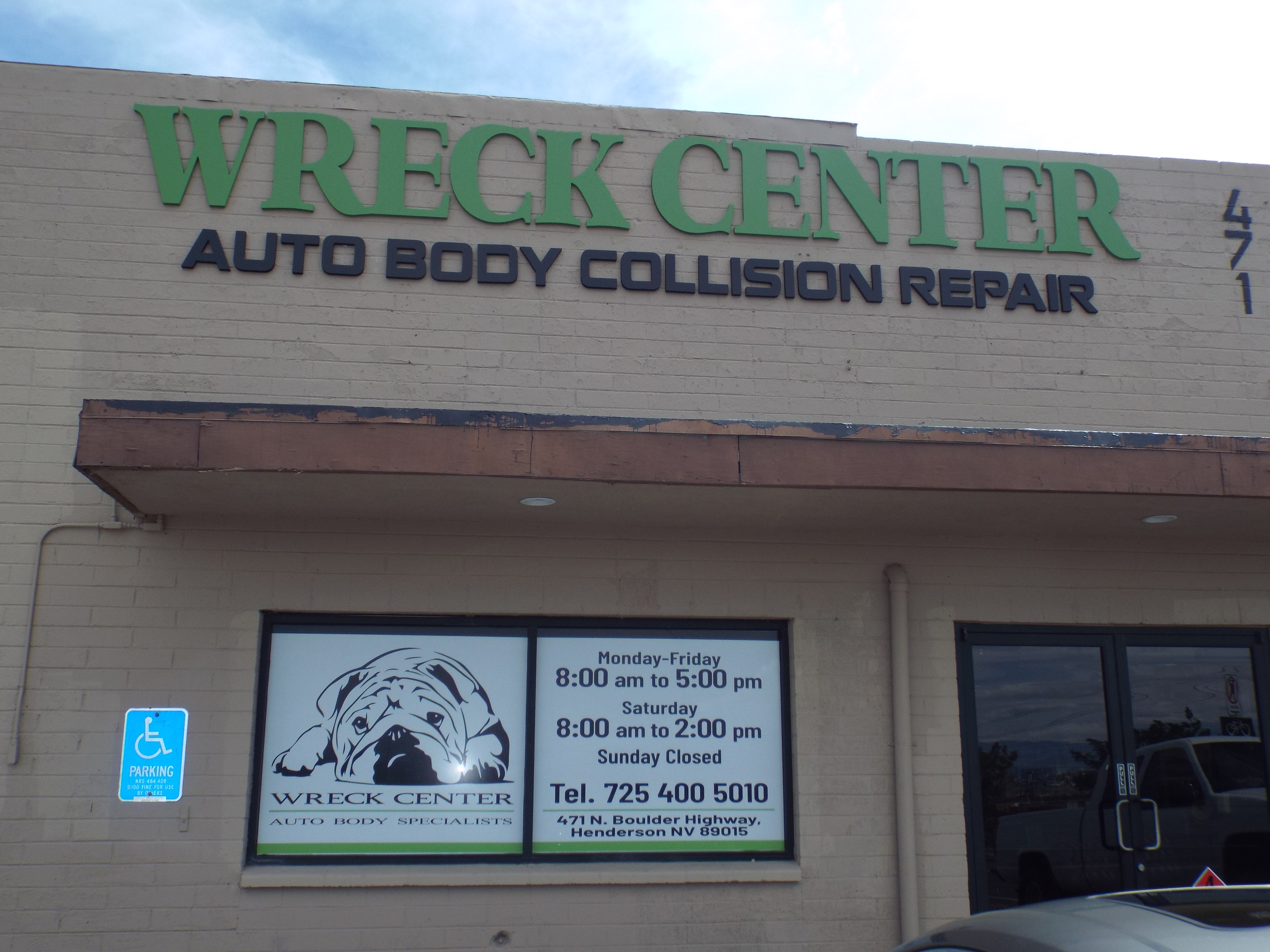 Wreck Center Auto Body Collision Repair Specialists 471 N ...