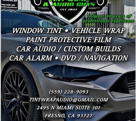 Tint Wrap & Audio Guys - Fresno, CA