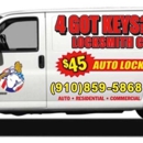 4 Got Keys - Wilmington - Locks & Locksmiths