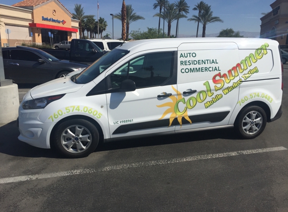 Cool Sunmer Mobile Window Tinting - Coachella, CA