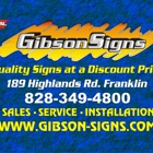 Gibson Signs