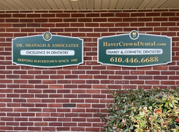 HaverCrown Dental - Havertown, PA. Signboard at HaverCrown Dental