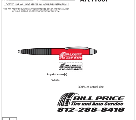 Bill Price Tire and Auto Service - Jeffersonville, IN
