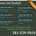 Sewer Line Pearland TX