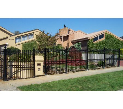 Colorsteel Fencing - Kilsyth, VIC. Tubular Steel front fencing