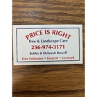 Price Is Right Tree & Landscape Care