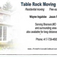 Table Rock Moving LLC