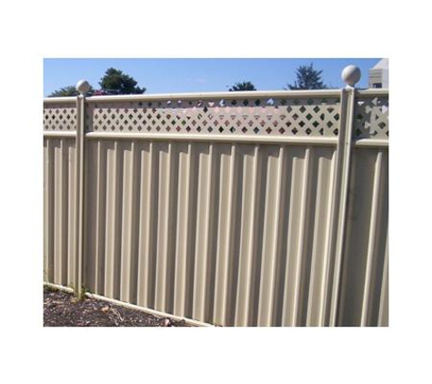 Aberco Fencing - Kelmscott, WA. Colorbond Fence With Lattice
