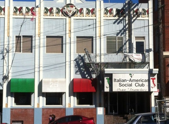 Italian-American Social Club Of S. F. - San Francisco, CA