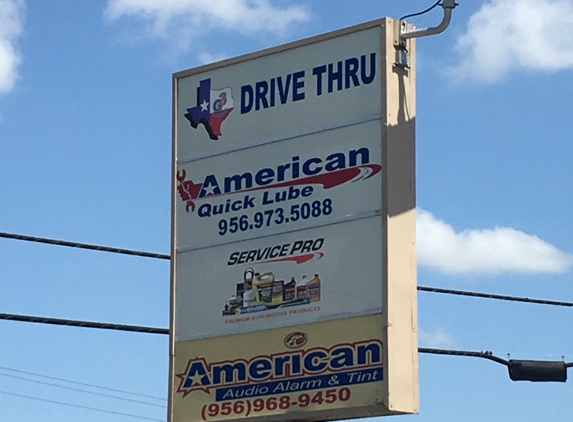 American Audio  Alarms & Tint, Signs - Weslaco, TX