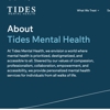 Tides Mental Health gallery