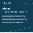Tides Mental Health - Mental Health Services