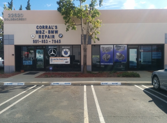 Corrals Mercedes and BMW Repair - Moreno Valley, CA