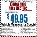 Arrow Auto Air & Electric - Automobile Electric Service
