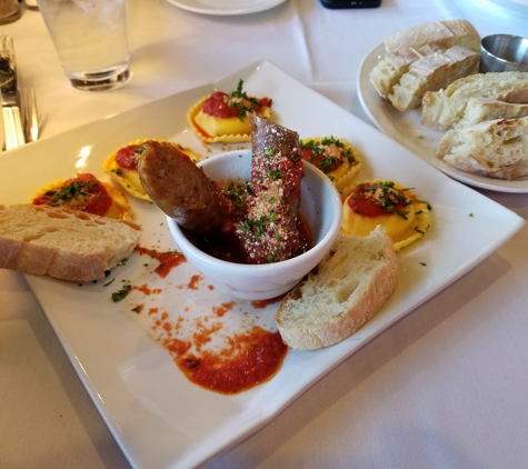 SIlvio's Italian Restaurant - Louisville, KY. Ravioli and sausage