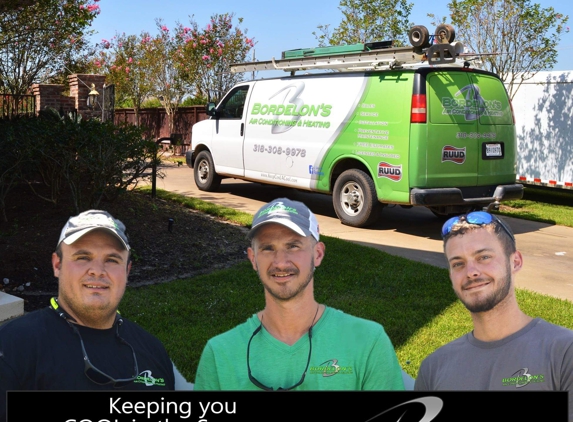 Bordelon's Air Conditioning & Heating LLC - ALexandria, LA. The Bordelon's Team