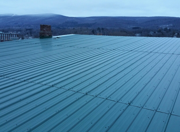 J Smegal Roofing & Renovations - Pittsfield, MA. Metal roof replacement 