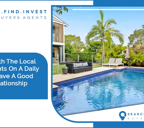 Search Find Invest - Bondi Junction, NSW. We Deal With The Local Selling Agents On A Daily Basis And Have A Good Working Relationship With Them