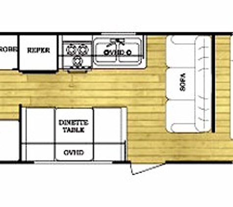 Mason Trailer Rentals - Mason, MI. Gulfstream floor plan