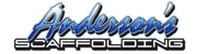 Anderson's Scaffolding Logo