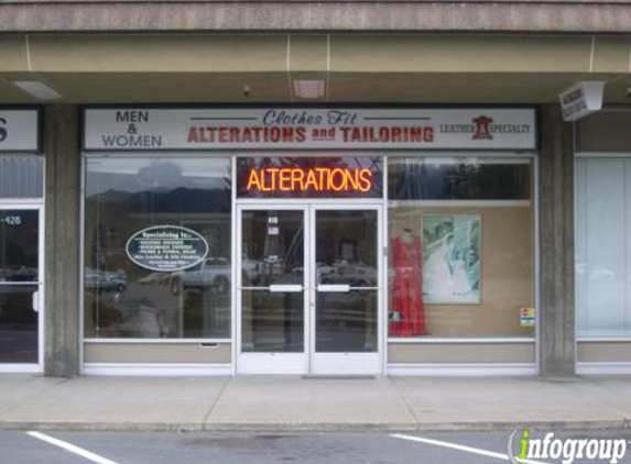 Clothes Fit Menswear Tuxedo Rental & Alterations - Novato, CA