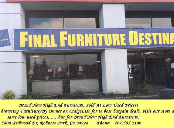 Final Furniture Destination - Rohnert Park, CA