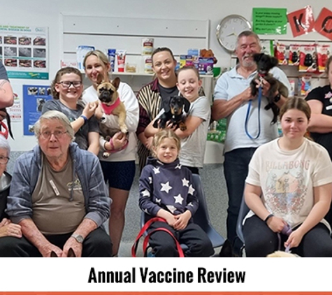 Duncan McGinness Veterinary Surgeon - Dubbo, NSW. Annual Vaccine Review