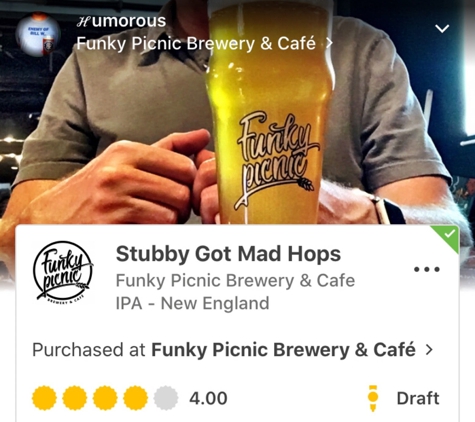 Funky Picnic Brewery & Cafe - Fort Worth, TX