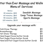 Better Than Ever Massage and Wellness