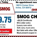 US Smog Test Only - Automobile Inspection Stations & Services