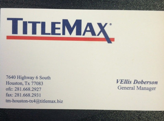 TitleMax - Houston, TX