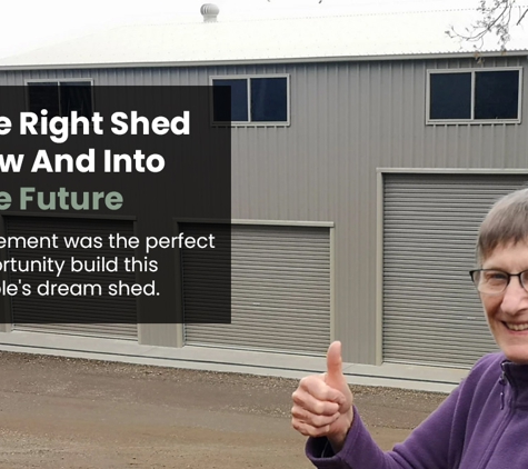 Fair Dinkum Builds Wallan - Wallan, VIC. The Right Shed Now And Into The Future