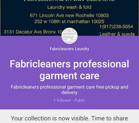 Fabricleaner - Bronx, NY
