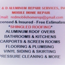 R.E. & D. Aluminium Repair Services, Inc. - Mobile Home Repair & Service