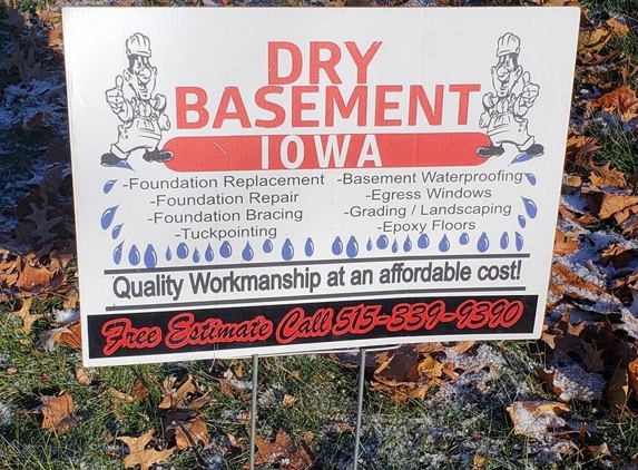 Dry Basement Iowa