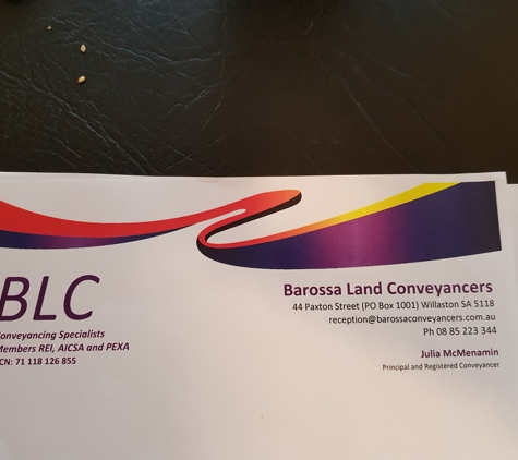 Barossa Land Conveyancers - Willaston, SA