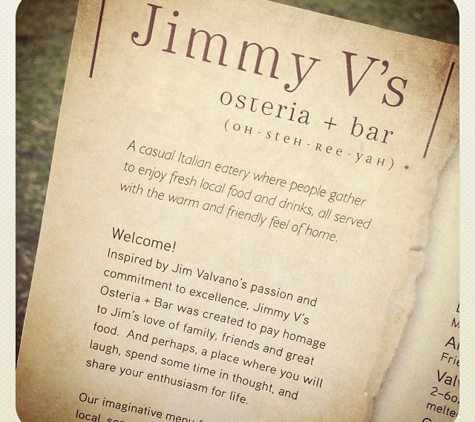 Jimmy V's Osteria + Bar - Raleigh, NC