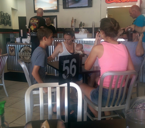 Let's Grub - Temecula, CA. View of the counter. They also have a great selection of beer.