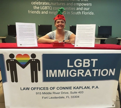 Law Offices of Connie Kaplan, P.A. - Fort Lauderdale, FL. LGBT Immigration Legal Services