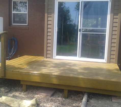 Stockton-Bolivar Interior & Exterior Painting & Repair - Aldrich, MO. Deck  restoration and repair