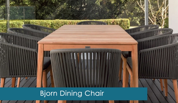 The Springs Garden World - Outdoor Furniture - Kearneys Spring, QLD. Bjorn Dining Chair
