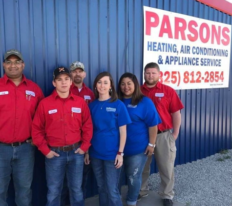 Parsons Heating, Air Conditioning & Appliance Service - Ballinger, TX