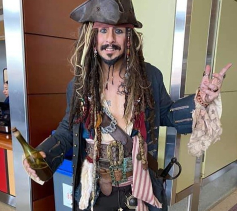 Party Solutions Entertainment - Woburn, MA. Captain Jack Sparrow Invite us to your Party..