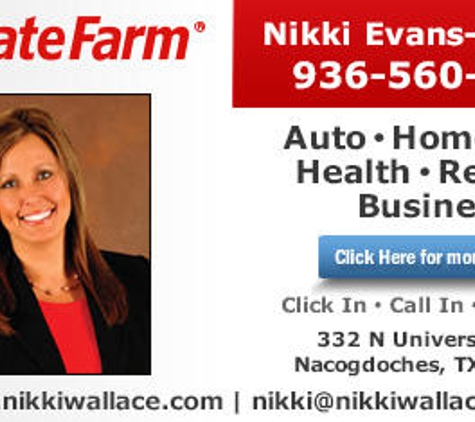 Nikki Evans-Wallace - State Farm Insurance Agent - Nacogdoches, TX