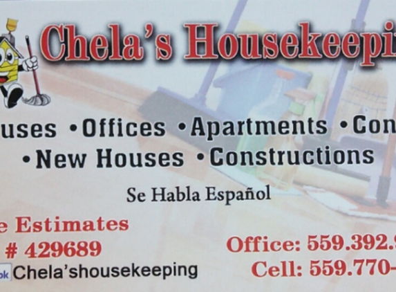 Chela's housekeeping - Fresno, CA