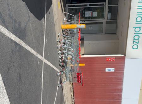 Coles Supermarket Australia Pty Ltd - Cooma, NSW. Trolley man doesn’t like his job.