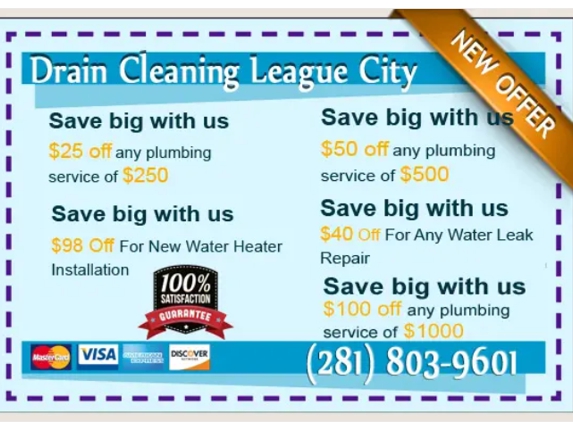 League City Drain Cleaning - League City, TX