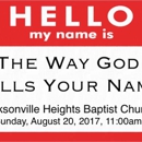 Jacksonville Heights Baptist Church - General Baptist Churches