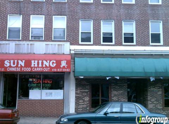 Sun Hing Chinese Food - Baltimore, MD